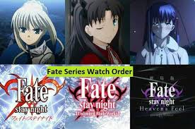 fate series order watch fate anime