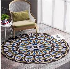 printed chenille carpet turkish design