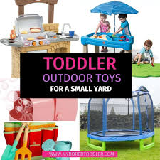 10 outdoor toys for toddlers to use at