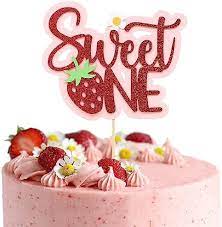 Sweet First Birthday Cake gambar png