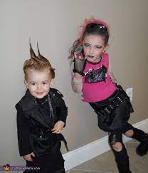punk rockers halloween costumes for