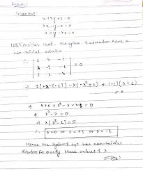 The System Of Linear Equations X λy Z