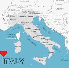 The map shows venice's six sestieri. Italy Map Italofile