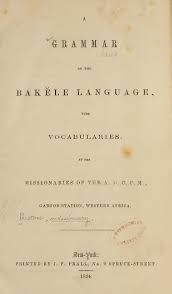 Calaméo - Grammar of Bakele, par missionary, 1854
