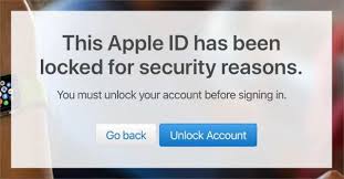 your apple id has been locked for