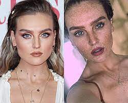 perrie edwards freckles see pic of