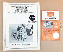 Sears Suburban Garden Tractor Manual