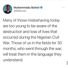 Information getting to newsmen that the president in a tweet on tuesday categorically stated that those trying to create security unrest in nigeria through insurrection will soon receive a message. Xxnz9ufhwc Mom