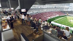 new seating options at sports venues
