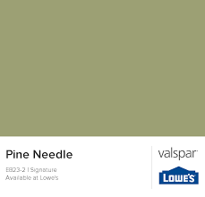 pine needle valspar paint colors