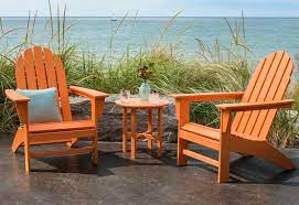 polymer patio furniture by polywood
