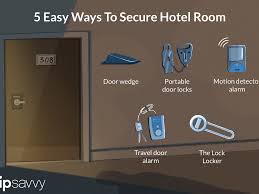 Portable bedroom door lock from outside. Make Hotel Rooms Secure With Portable Safety Devices