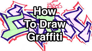 draw graffiti letters write crew