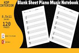blank sheet piano notebook pdf