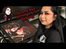 gerard way revenge era inspired makeup