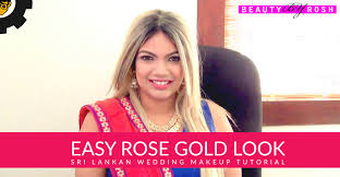 sri lankan wedding makeup tutorial