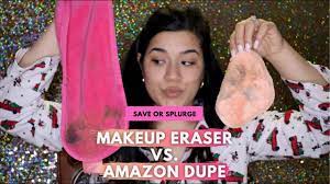 amazon makeup eraser dupe splurge or