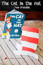 Join brit as she shows you how to make this adorable cat in the hat craft piece! The Cat In The Hat Printable Craft More Dr Seuss Inspired Activities Love To Learn Linky 31