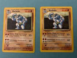 Typically you want to pass your three worst cards to get rid of them. Mavin 2x 1999 Shadowless Machoke Pokemon Base Set Card 34 102 Vc