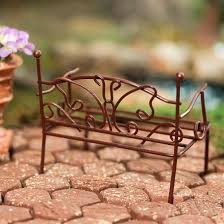 Miniature Erfly Garden Bench