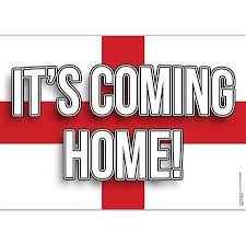 The song's title three lions reflects the three lions that appear in england's royal arms and the national team's crest, while lines in the song's chorus like it's coming home and football's. It S Coming Home Football Poster A3 Party Packs