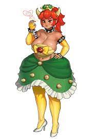 bowsette (mario and 1 more) drawn by hard-degenerate | Danbooru