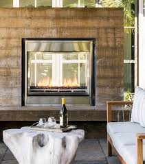 Gas Fireplace Residential Outdoor