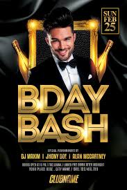 Birthday Bash Flyer Template Download Psd File