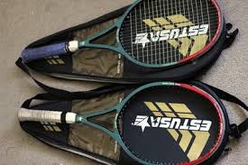 2 x estusa power beam braided tennis