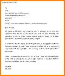    Letter of application of internship   budgets examples SP ZOZ   ukowo Internship Application Sample