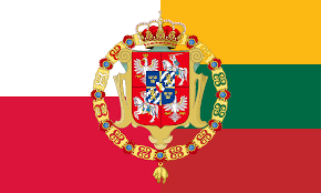 Flags with three horizontal stripes, one white, two red. Flag Of The New Polish Lithuanian Commonwealth Vexillology