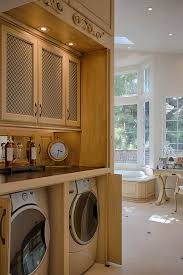 75 Single Wall Laundry Room With A