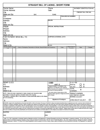 Consolidate on one bill of lading (bol) all shipments shipped on the same day to . Bill Of Lading Form Fill Online Printable Fillable Blank Pdffiller