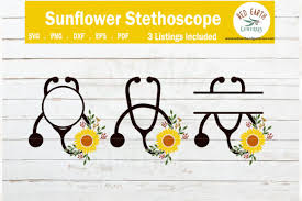 Choose from over a million free vectors, clipart graphics, vector art images, design templates, and illustrations created by artists worldwide! Floral Heart Stethoscope Monogram Frames Graphic By Redearth And Gumtrees Creative Fabrica
