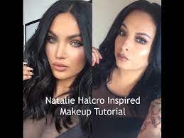 natalie halcro inspired makeup look
