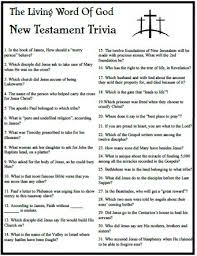 T hink you know your old testament trivia well? Our Living Word Trivia Game Is Straight From God S Word