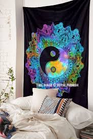 Earth Mandala Wall Hanging Tapestry