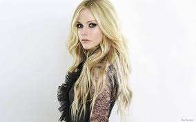 Všechno co se mi honí hlavou. Women S Black Lace Ruffled Top Avril Lavigne Singer Long Hair White Background Hd Wallpaper Wallpaperbetter