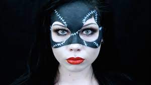 catwoman mask makeup halloween