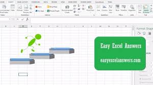 Creating Stairs From Smart Art In Excel