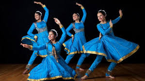 four types of clical indian dance to