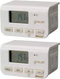 Woods 50007wd Indoor 24 Hour Digital Plug In Timer 2 Pack 1 Polarized Outlet Ideal For Automating Your Holiday Decorations And Christmas Tree Lights Plug In Timer Switches Amazon Com