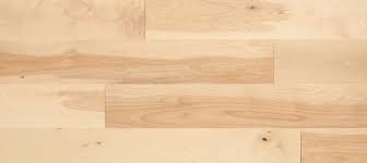 yellow birch raw hardwood floor