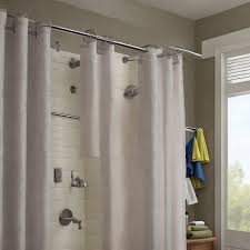 remove a fixed shower curtain rod