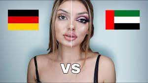 arabic vs german make up look deutsch
