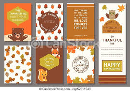 Personalize your own printable & online happy thanksgiving cards. Happy Thanksgiving Card Template Elements And Seamless Pattern For Thanksgiving Day Flat Design Vector Canstock