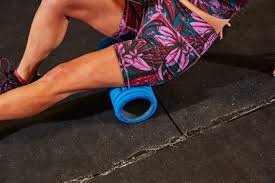 foam rolling and stretching