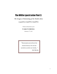 willie lynch letter part essay pdf flipbook willie lynch letter part 2 essay