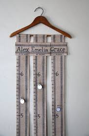 Handmade Custom Personalized Family Growth Chart On By