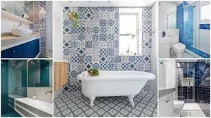 Idéias e sugestões de uso da cor e seus matizes nos diferentes cômodos da casa: Banheiro Azul 42 Ambientes Sensacionais Combinacoes E Tons